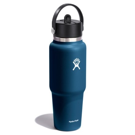 Hydro Flask Wide-Mouth Travel Bottle with Flex Straw Cap - 32 fl. oz. 1