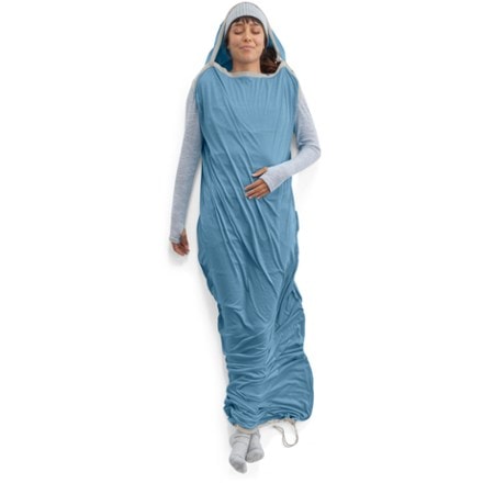 Sea to Summit Breeze Lightweight Sleeping Bag Liner With Drawcord 1
