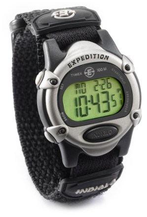 how to set time on timex digital watch