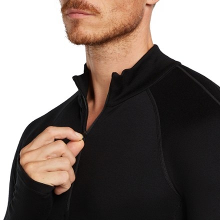 Icebreaker 300 MerinoFine Polar Long-Sleeve Half-Zip Thermal Base Layer Top - Men's 7