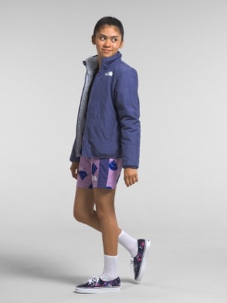 The North Face Reversible Mossbud Swirl Insulated Jacket - Girls' 5