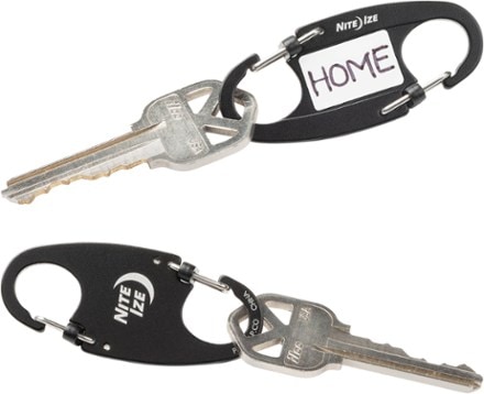 Nite Ize IdentiKey SlideLock Dual Carabiners - Package of 2 2