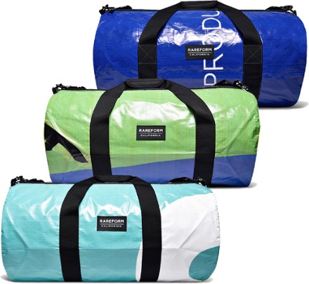 duffle bags made from billboards