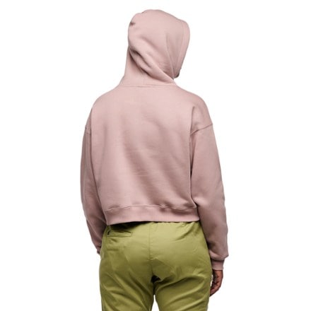 Black Diamond Crop Pullover Hoody - Women's 2