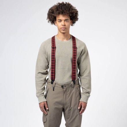 Arcade Belts Jessup Plaid Suspenders 1