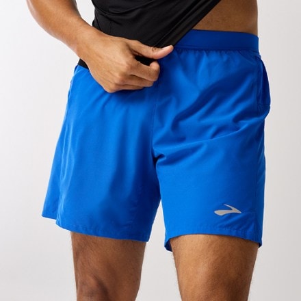 Brooks 2-in-1 Journey 7" Shorts - Men's 2