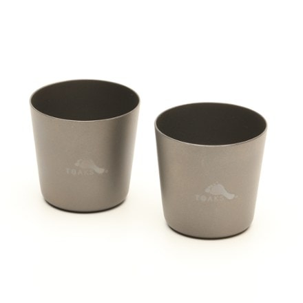 TOAKS Titanium Shot Glasses - Package of 2 0