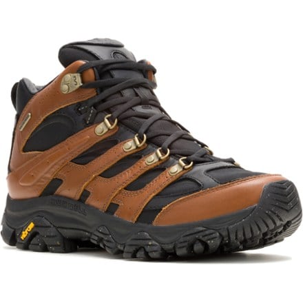 Merrell Moab 3 Luxe Leather Mid Waterproof Hiking Boots - Men's 2