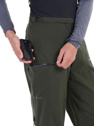 Marmot Solitude UL Bio Quarter Bib Pants - Men's Beacon not included