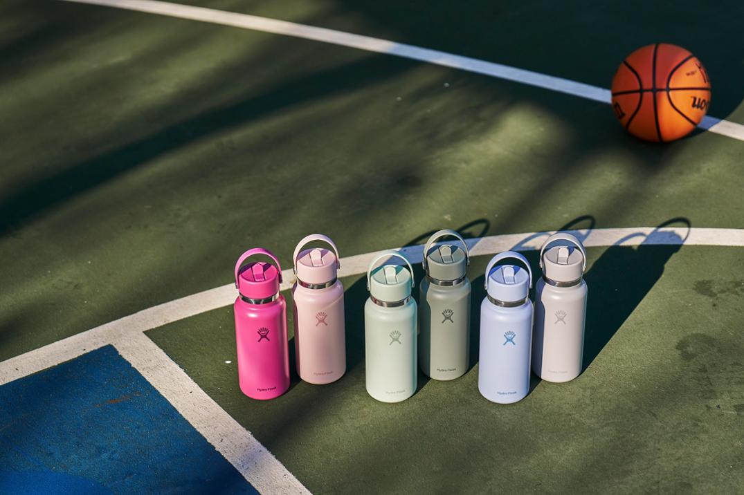 Location Image for Wide-Mouth Vacuum Water Bottle with Flex Straw Cap - 32 fl. oz.