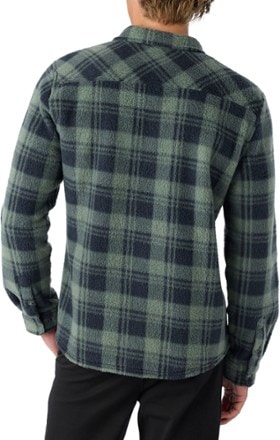 O'Neill Glacier Plaid High-Pile Superfleece Shirt - Men's 1