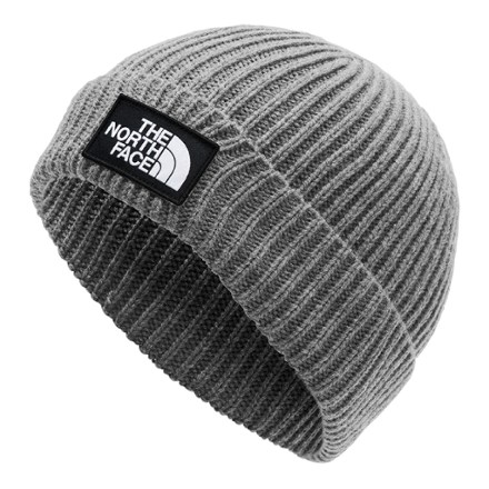 The North Face Logo Box Cuff Beanie 1