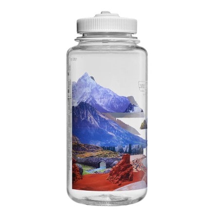 Nalgene Sustain Wide-Mouth Water Bottle - 32 fl. oz. - Limited Edition Print Surrealist Collection 3