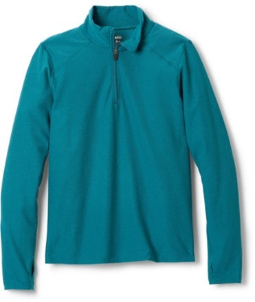 REI Co-op Midweight Base Layer Zip-Neck Top - Kids' 0