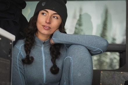 KUHL Reactiv Lite Grid Quarter-Zip Base Layer Top - Women's 5