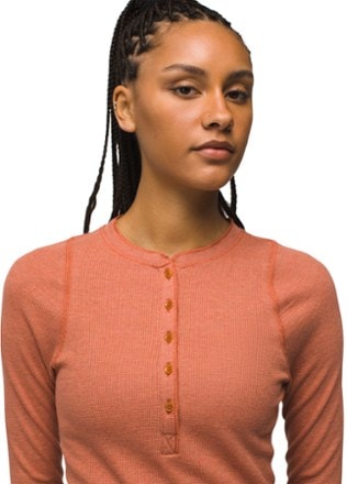 prAna Touchstone Henley Shirt - Women's 4