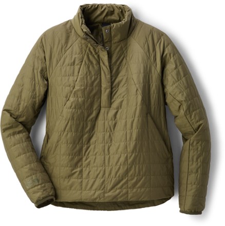 womens insulated pullover jacket