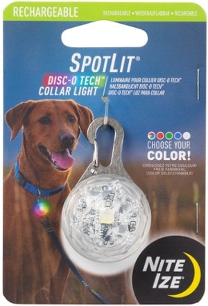 Nite Ize SpotLit Rechargeable Collar Light - Disc-O Tech 0