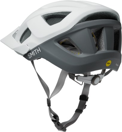 Smith Session MIPS Bike Helmet Back view (Matte White/Cement)