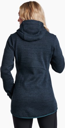 Kuhl Ascendyr Hoody Women's Medium Ash Gray Full Zip Fleece