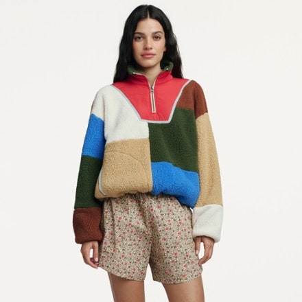 THE GREAT. OUTDOORS Plush Colorblock Sierra Pullover - Women's 1