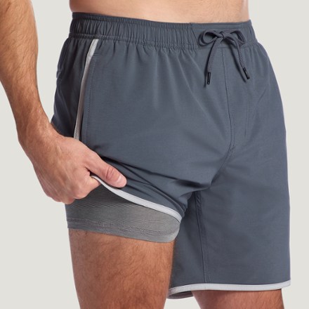 Free Fly Lined Downshore Swim Trunks - Men's 5