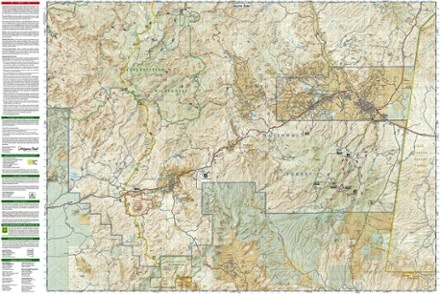 National Geographic Salt River Canyon Topographic Map 1