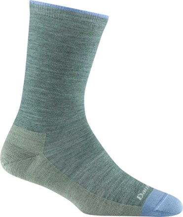 Darn Tough Solid Basic Crew Lightweight Lifestyle Socks - Women's 0