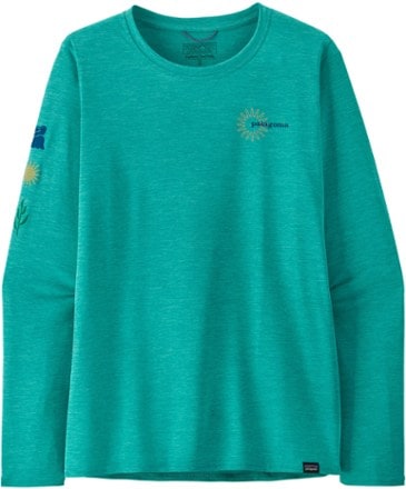 Patagonia Long-Sleeve Capilene Cool Daily Graphic Shirt - Women's 0