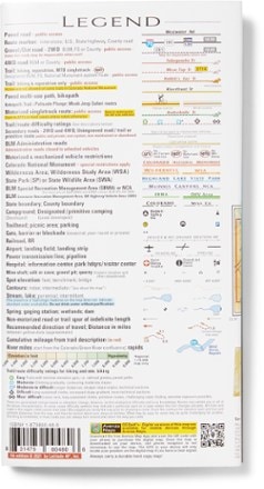 Latitude 40 Maps Fruita/Grand Junction Trails Recreation Topo Map - 7th Edition 1