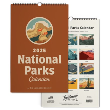 The Landmark Project 2025 National Parks Calendar 3