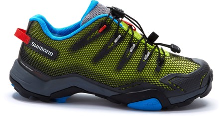 Shimano MT44 Mountain Bike Shoes - Men's Right Side View (Green)