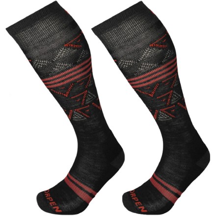 Lorpen T1 Ski Mid Socks - Men's - 2 Pairs 0