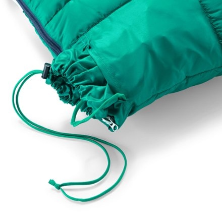 REI Co-op Kindercamp 40 Sleeping Bag - Kids' Zipper detail
