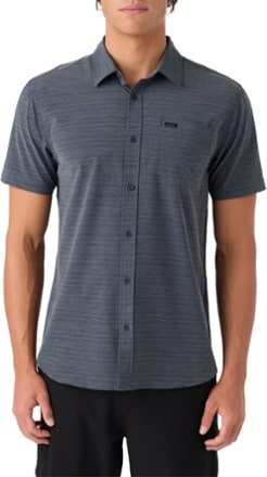 O'Neill TRVLR UPF Traverse Stripe Standard Shirt - Men's 0