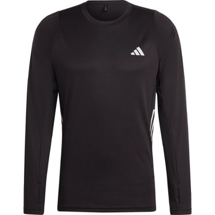 adidas Run Icons 3-Stripes Long-Sleeve T-Shirt - Men's 0