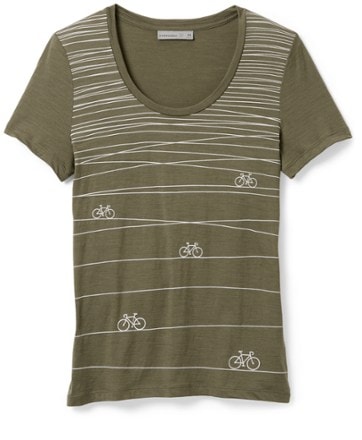 Icebreaker Merino 150 Tech Lite II Hill Sprint Scoop T-Shirt - Women's 0