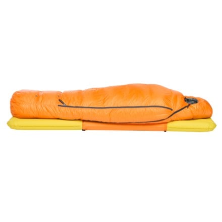 Big Agnes Torchlight EXP Youth 20 Sleeping Bag - Kids' Side panel expanded (sleeping pad not included)