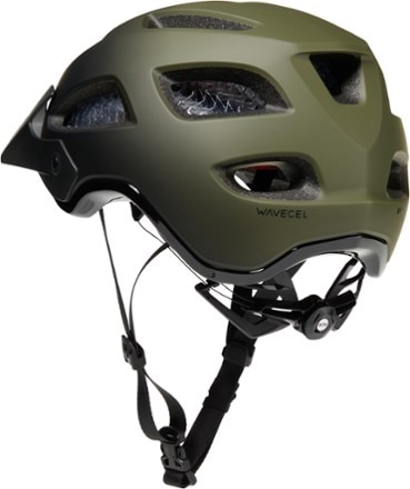 Trek Rally WaveCel Helmet Back view