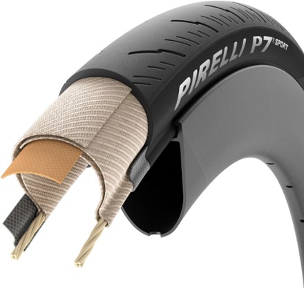 Pirelli P7 Sport Clincher Tire - 700c x 28 2