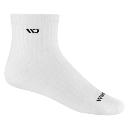 Wide Open Solid Cushioned Quarter Socks - Men's 0