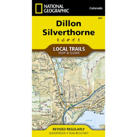 National Geographic Dillon and Silverthorne Local Trails Map & Guide 0