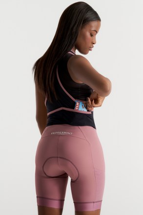 Peppermint Cycling Co. Signature Cargo Cycling Bib Shorts - Women's 6
