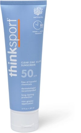 Thinksport Clear Zinc SPF 50 Sunscreen 0