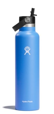 Hydro Flask Standard-Mouth Vacuum Water Bottle with Flex Straw Cap - 24 fl. oz. 0