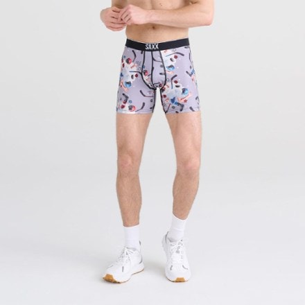 Saxx Volt Breathable Mesh Boxer Briefs - Men's 1
