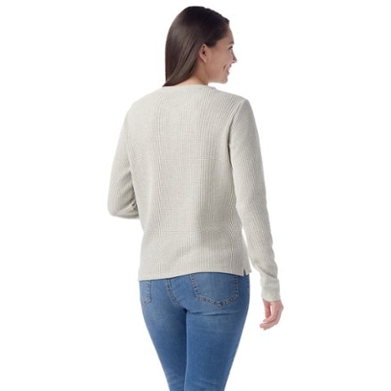 Smartwool Waffle Long-Sleeve Henley Shirt - Women's 1