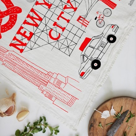 Claudia Pearson New York Tea Towel 4