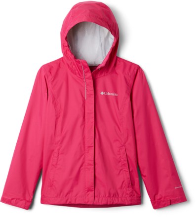 columbia pink windbreaker