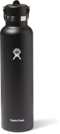 Hydro Flask Standard-Mouth Vacuum Water Bottle with Flex Straw Cap - 24 fl. oz. 1